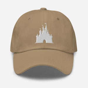 Castle Embroidered Cap Baseball Hat | Most Magical Place on Earth | WDW DCA