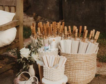 Ombrello (60 cm) per matrimoni per gli ospiti o per servizi fotografici
