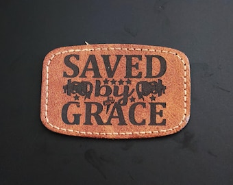 Faith Leather Patch