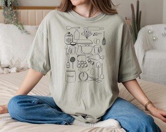 Baking Shirt, Baking Sweatshirt Baker Gifts for baking Bakery Gifts, Love Baking gift Sweatshirt Pastry Chef Sweatshirt, Baker Shirts