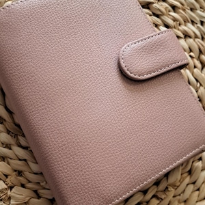 Luxe A7 Personal Planner/Budget Binder - The SERENA em rosa-pó
