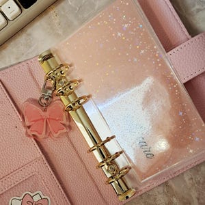 Whimsical Sparkle Vellum Envelopes | A6 or A7 Budget Planner Envelopes | Pink or White Cash Envelope System