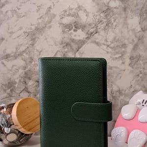 Pasta de Planejamento Pebble A6 | Organizador de Orçamento | Sistema de Envelopes para Dinheiro