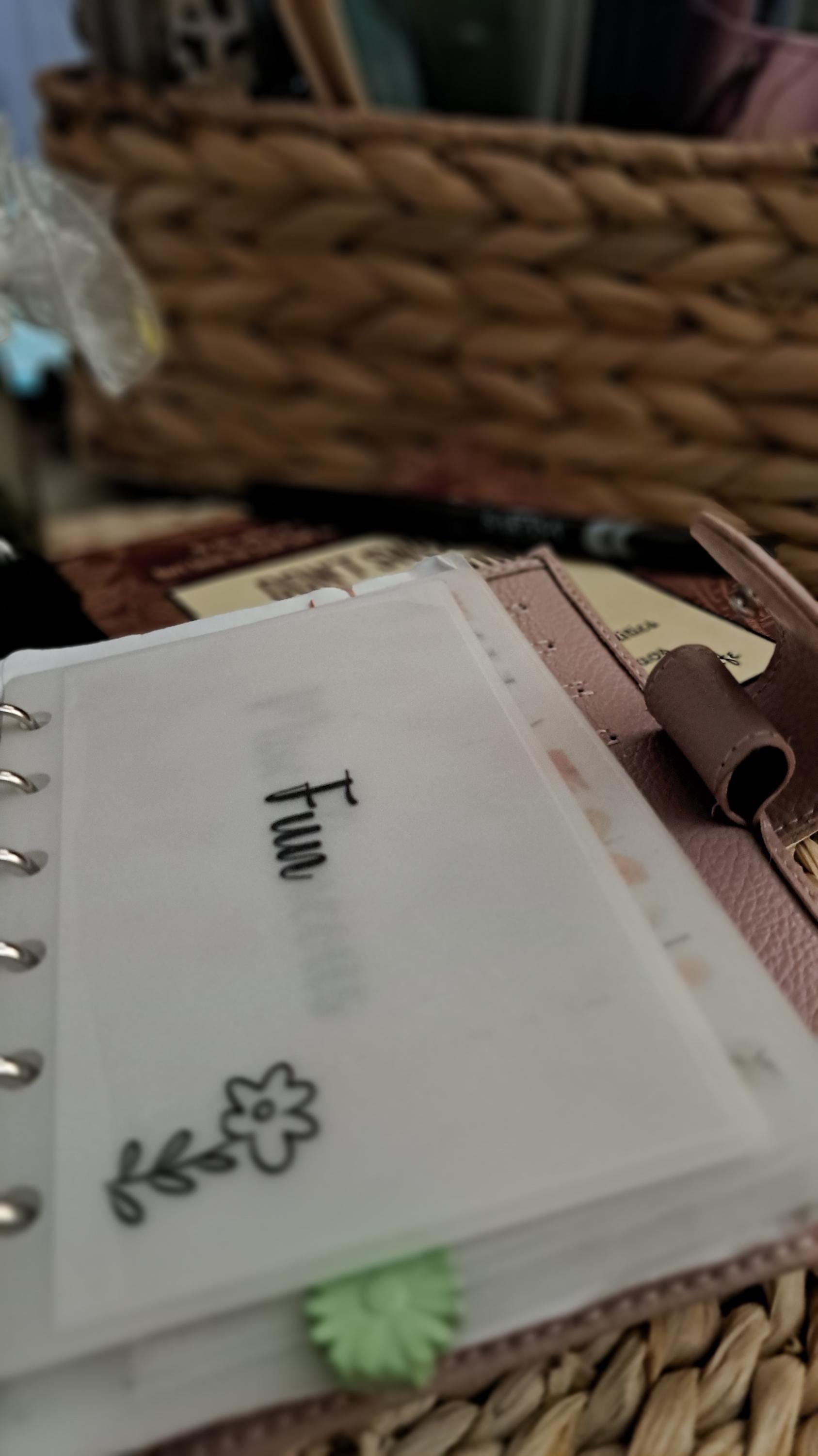 Set of 6 A7 EVERYDAY Matte Cash Envelopes (binder NOT Included) - Etsy