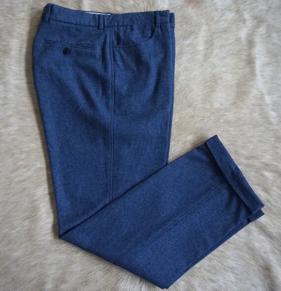 PIERO ZULIANI vintage bespoke wool trouser.