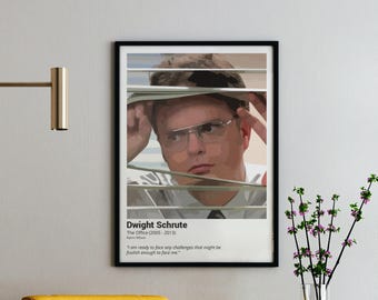 Dwight Schrute 'The Office' Quote Art Print (Digital Download)