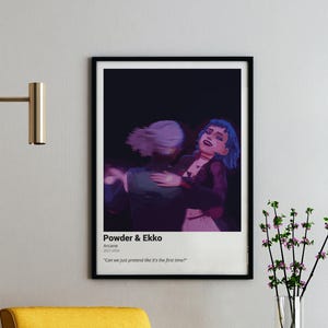 Arcane Powder & Ekko Quote Print: League of Legends Fan Art (Digital Download)