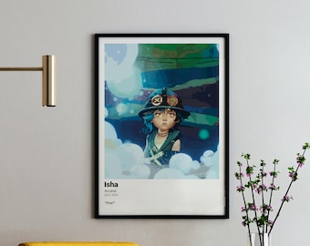 Arcane Isha Art Print: League of Legends Vector Poster (Digital Download)