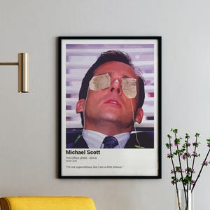 Michael Scott Printable Wall Art & Postcard – The Office TV Show Quote – Instant Download – Perfect Gift Idea