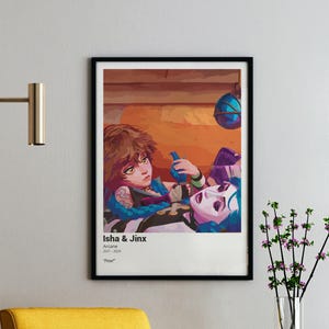 Isha & Jinx Digital Wall Art – Poster con citazione arcana – Cartolina con grafica vettoriale – Download immediato