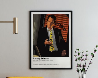Barney Stinson 'How I Met Your Mother' Quote Art (Digital Download)