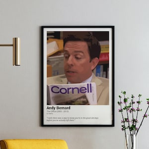 Andy Bernard Quote Print - &#39;The Good Old Days&#39; - The Office TV Show Wall Art