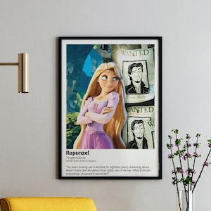 Rapunzel Wall Art - Tangled Digital Print - Disney Quote Poster - Instant Download Printable Decor