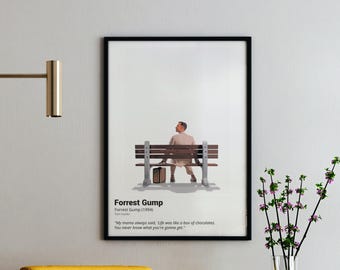 Forrest Gump Quote Print: Tom Hanks, Life is Like a Box (5 PDF)