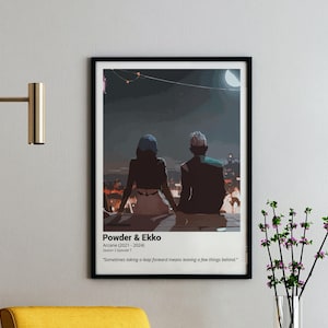 Stampa digitale "Fare un balzo in avanti" di Powder and Ekko – Arcane Wall Art & Postcard – Poster vettoriale – Download immediato