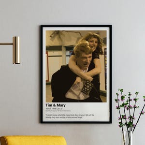 About Time Movie Poster: Tim & Mary Love Quote (Digital Download)