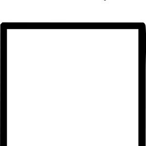 May include: A black outline of a square on a white background. The text "Outline of Square" is above the square.