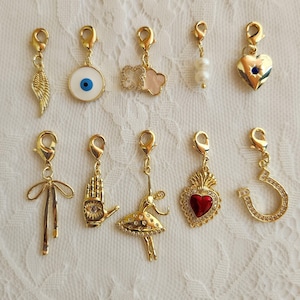 Add on Charms for Journal, Planner & jewelry. Personalized Meaningful charms. handmade Touch. Best Value When You Buy 3 or More.