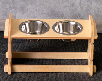 Meubles mignons pour chats / Mangeoire par gravité pour chats, Mangeoire humide pour chats, Mangeoire lente pour chats