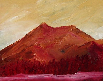 Subconscious - Original Acrylic Painting on Canvas Board 11x14