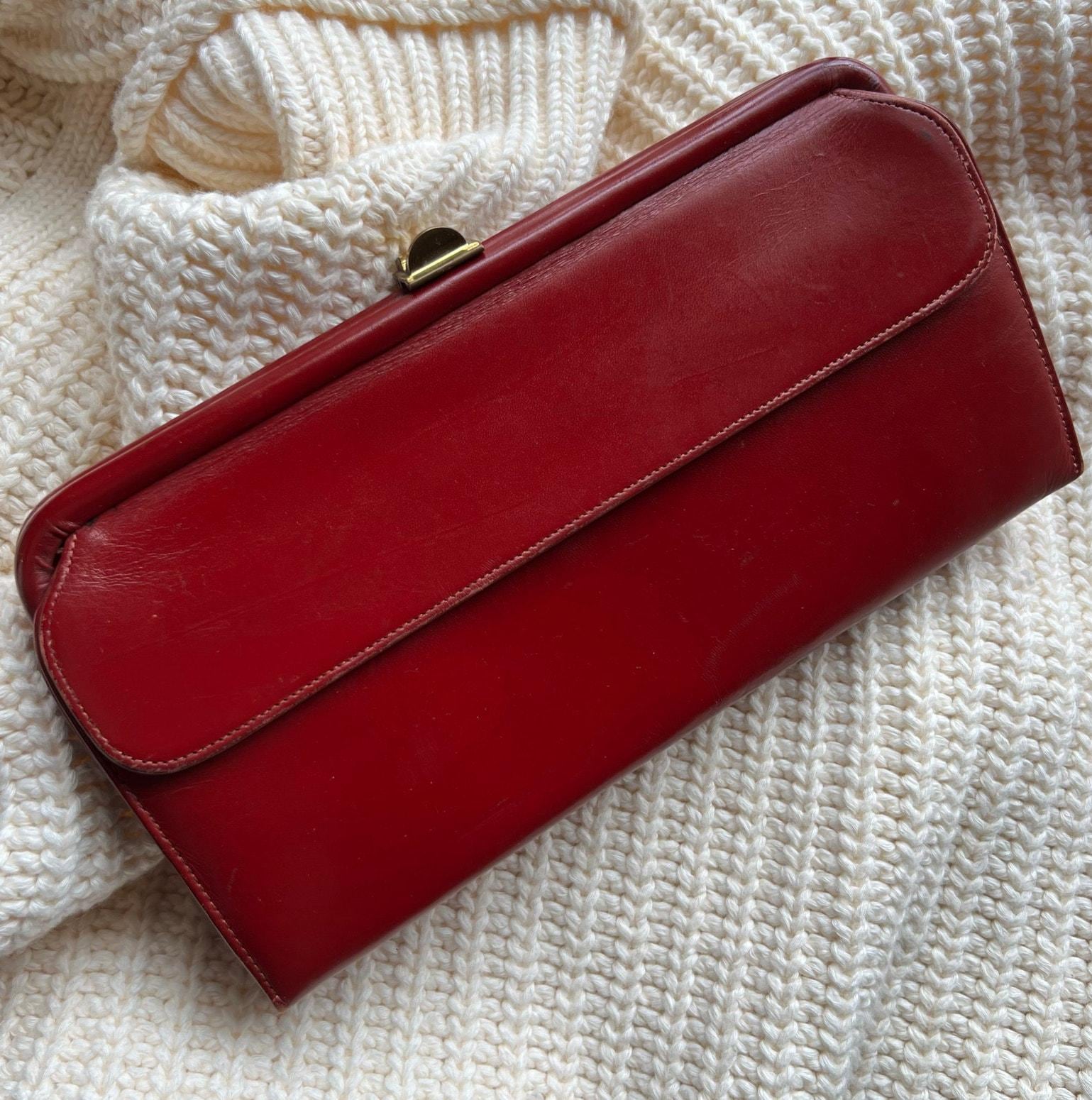 70s leather bag - Etsy 日本