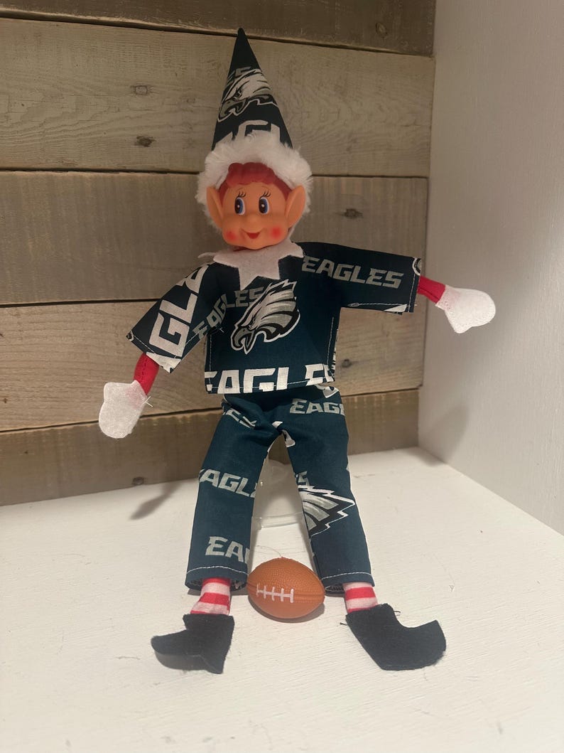 Football You Pick Team Elf - Etsy