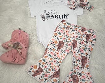 country hello baby set