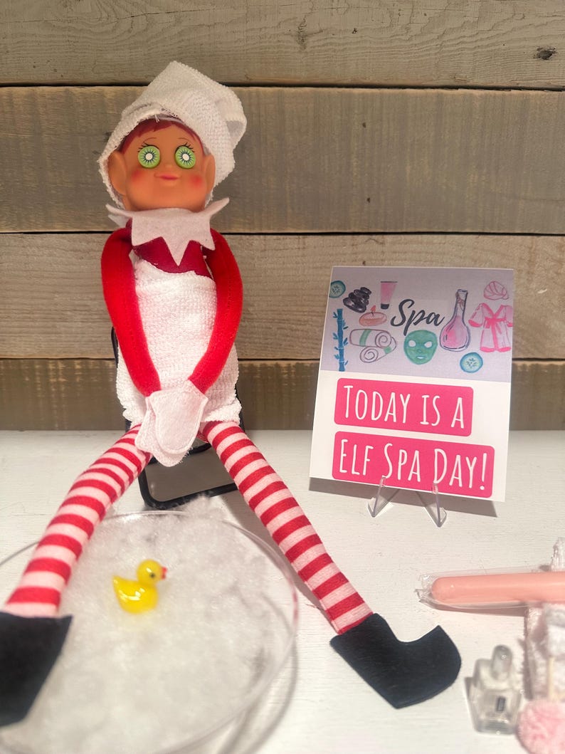 Elf Spa Scene - Etsy