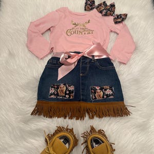 conjunto de flecos campestres