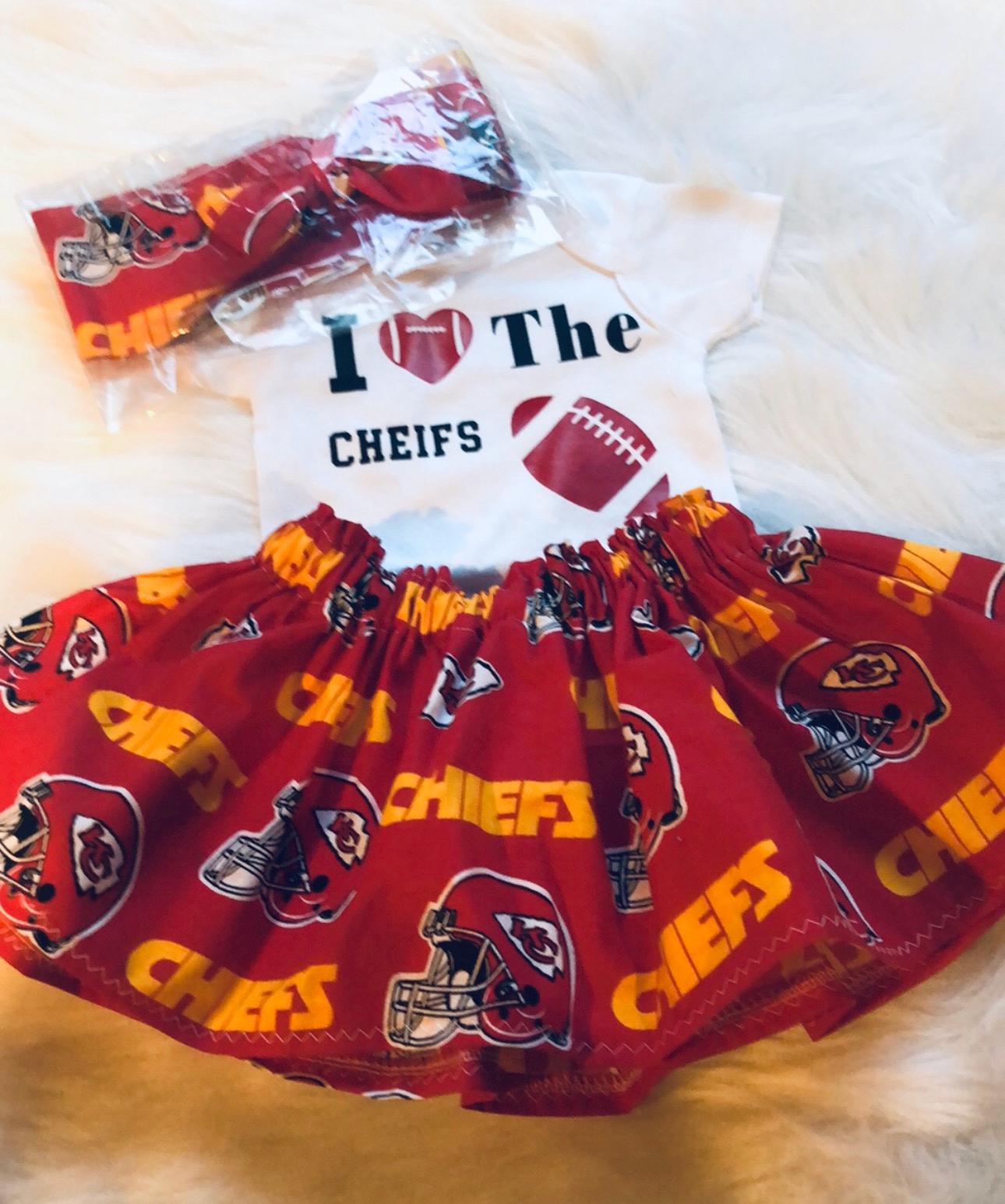 Baby chiefs cheerleader outfit online