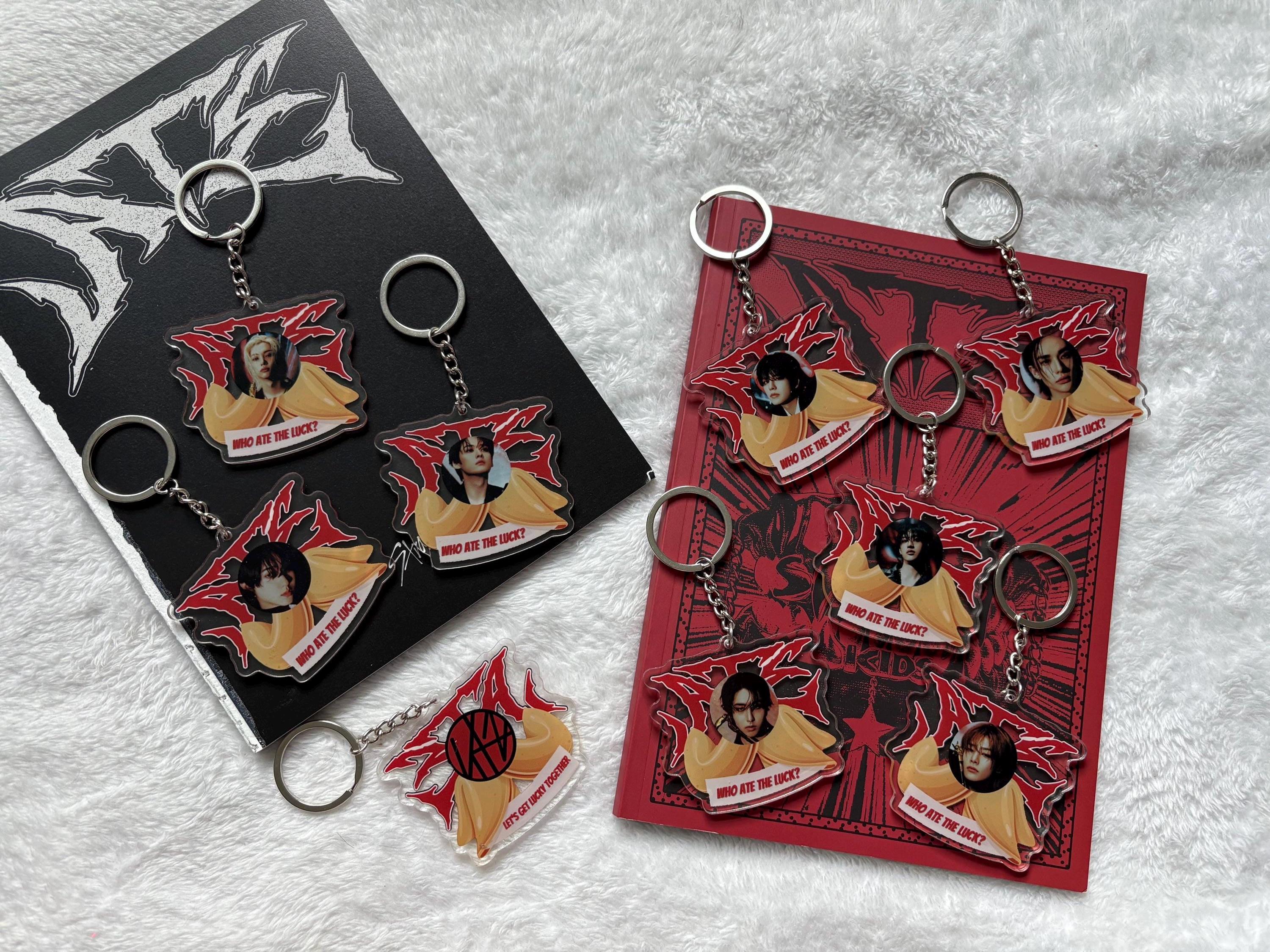 Fortune Cookie Keychain - Etsy