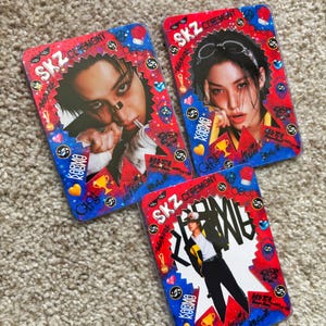 Stray Kids Karma Holographischer Fotokartenhalter: SKZ Fanmade PC