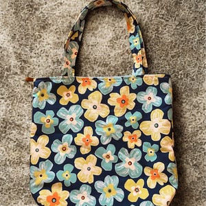 Modello di cucito per borsa tote per principianti: progetto fai da te facile (modello PDF)