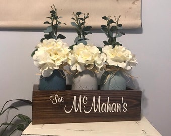 Family Name Sign, Wood Family Name, Welcome Sign Front Door Entryway Table, Year Round Decor, Personalized Family Name Gift, Welcome