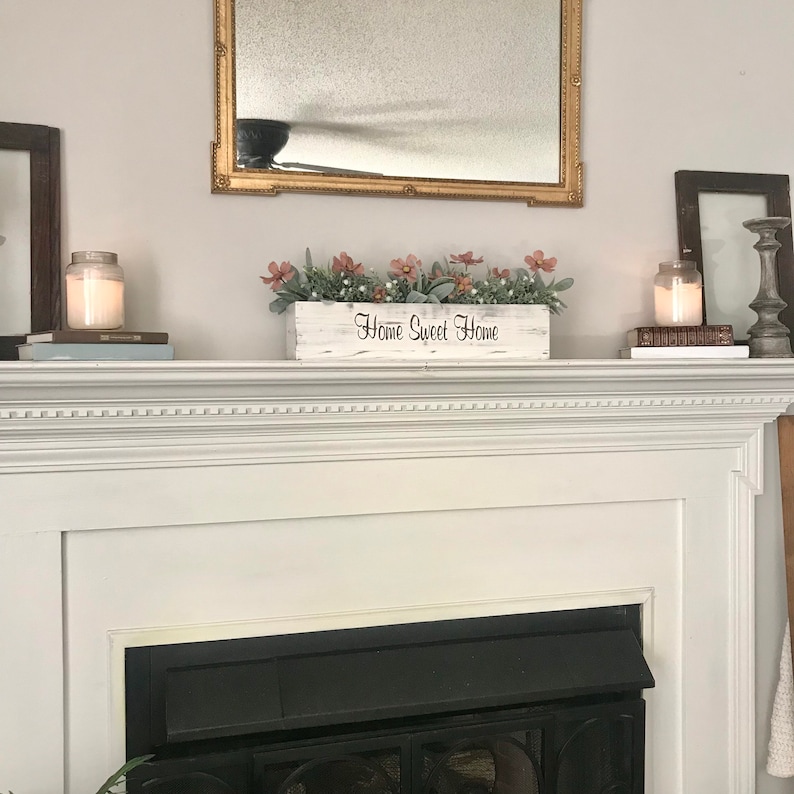 Fireplace Mantel Centerpiece for Table Fall Mantel Decor Etsy