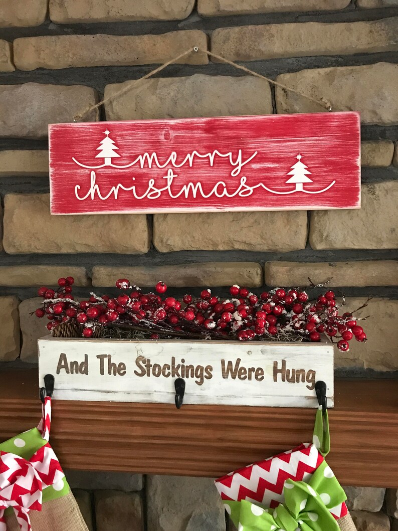 Christmas stocking holder Personalized Stocking Holder Etsy