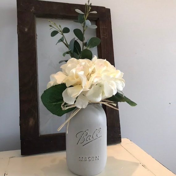Wedding Table decor, Mason Jar Wedding Flowers, Rustic Wedding Table Arrangements, Mason Jars Decor