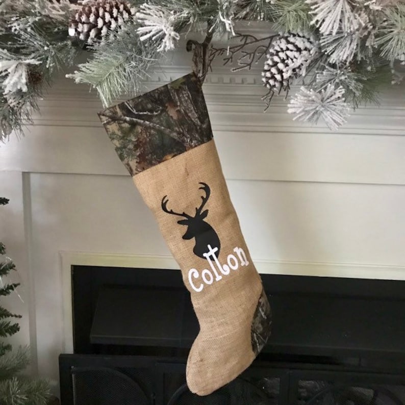 Hunter Gifts Christmas Stocking Couples Christmas Etsy