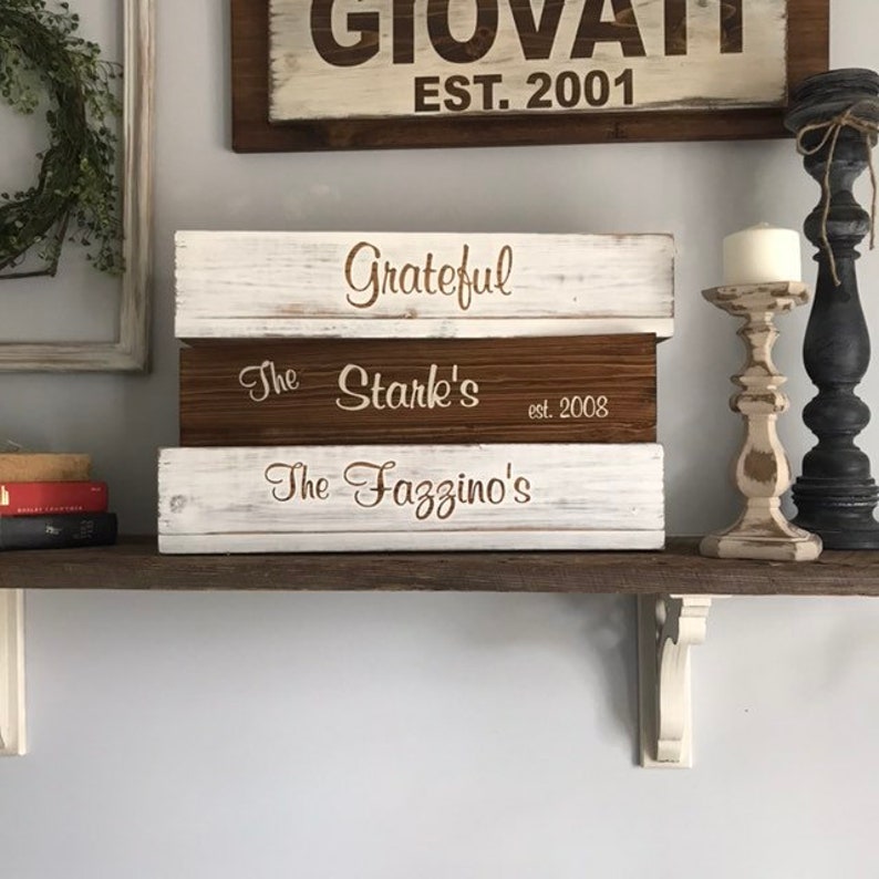 Wedding Decor Gift Rustic Home Decor Personalized Wood Planter Box