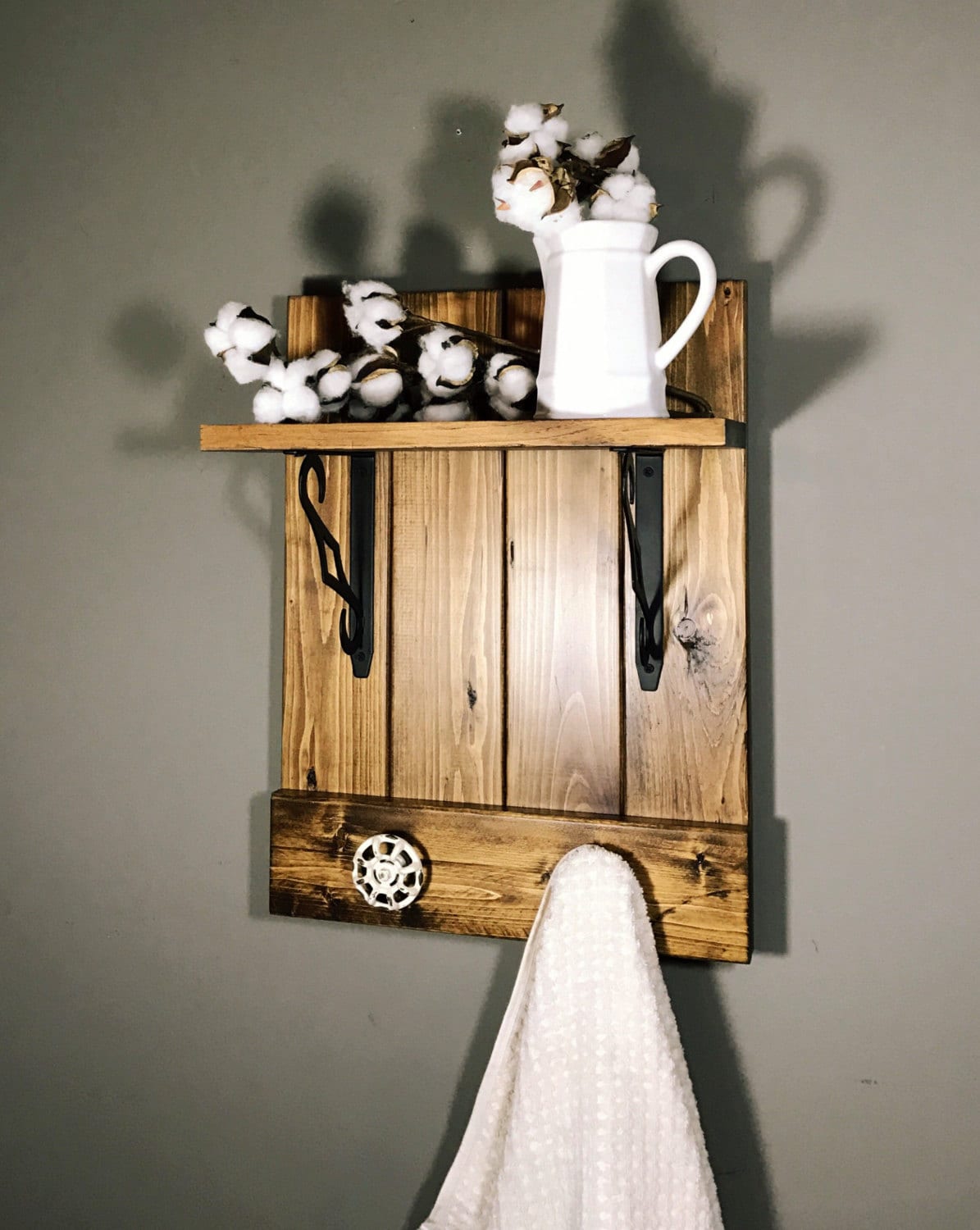 Bathroom Towel Racks Rustic