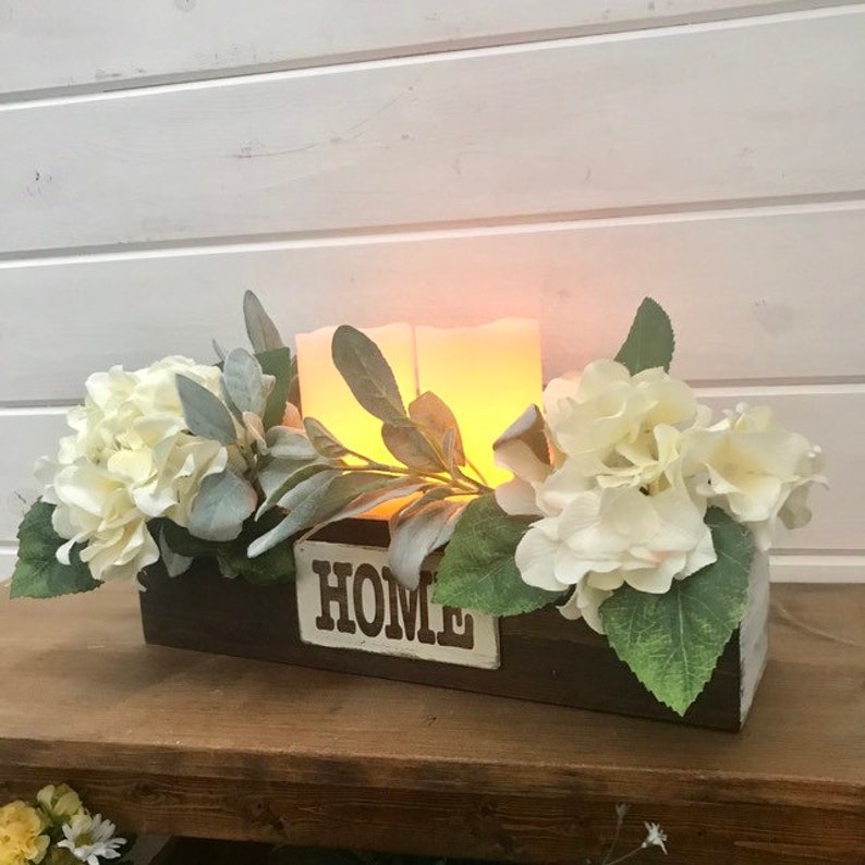 Candle Holder Centerpiece Table Candle Centerpiece Etsy