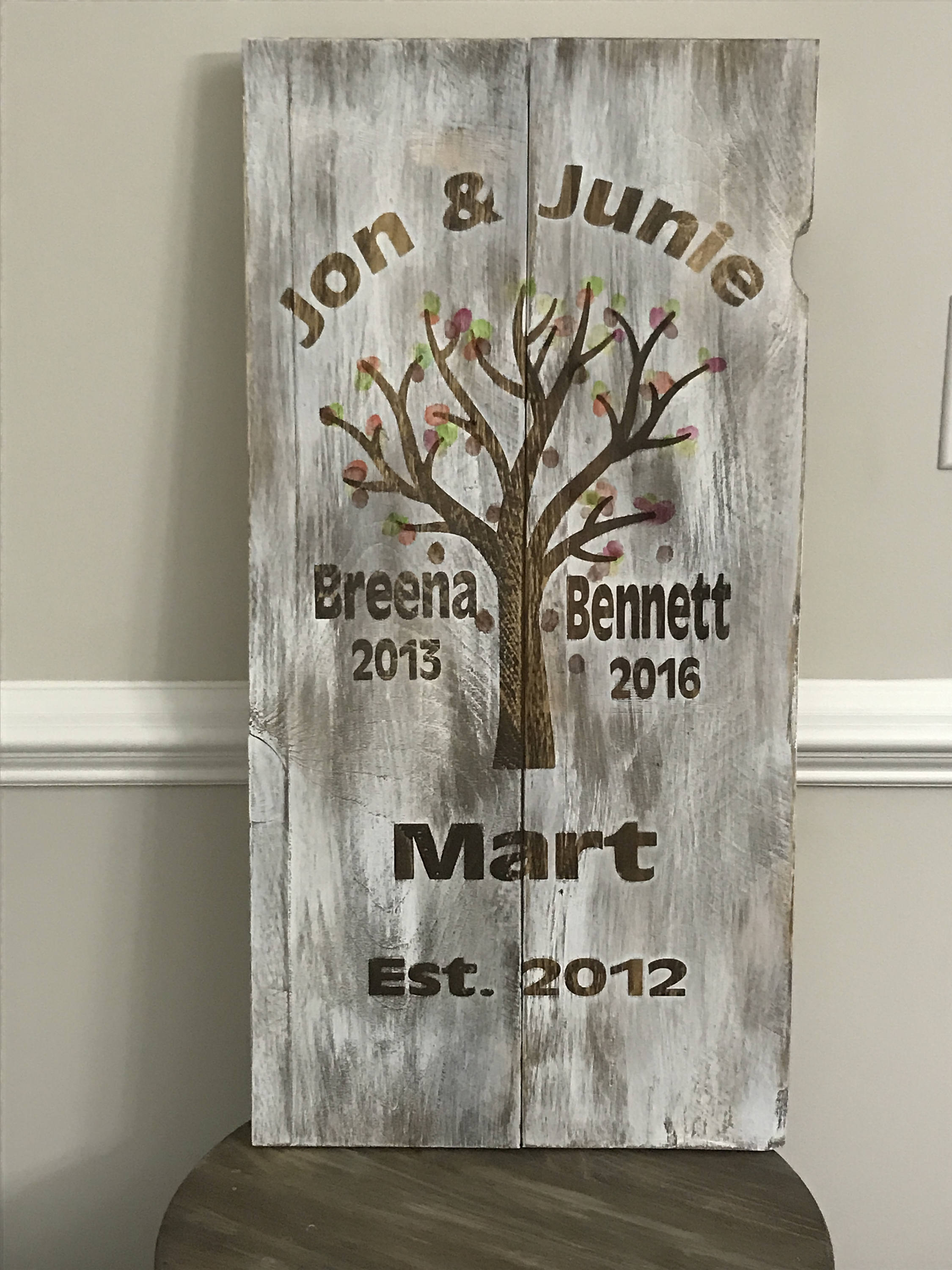 Family Tree Home Decor Wall Gifts Rustic Family Tree Home Decor Wall Gifts Rustic Signs Wood Farmhouse Newly Wed