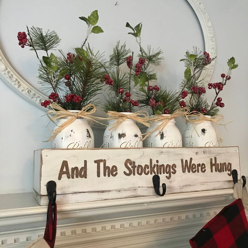 Christmas Stocking Holder Personalized Stocking Holder Etsy