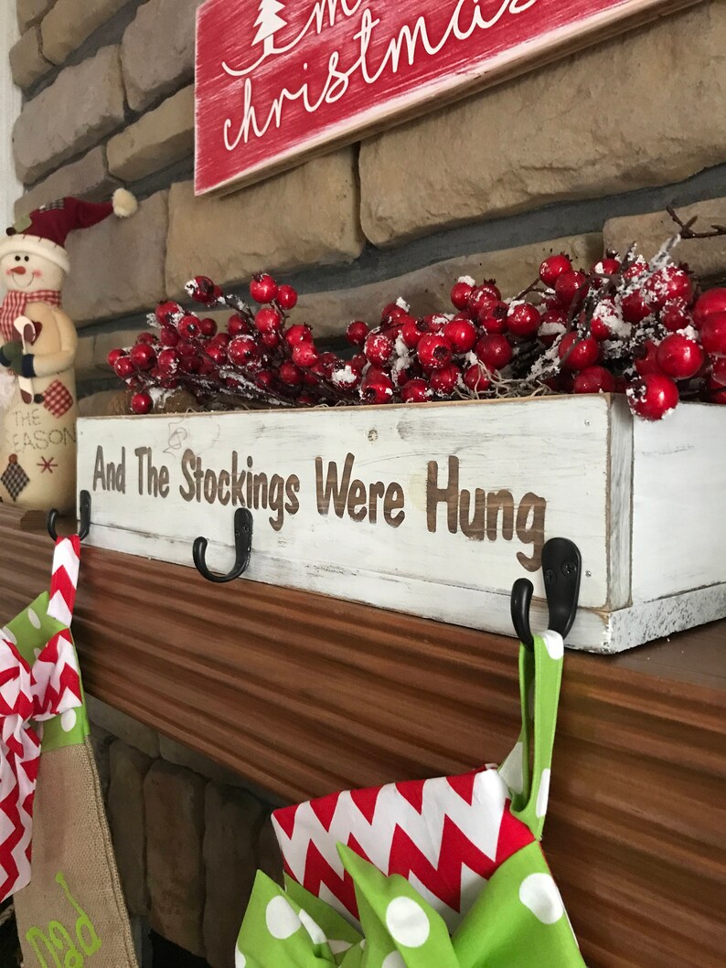 Christmas stocking holder Personalized Stocking Holder Etsy