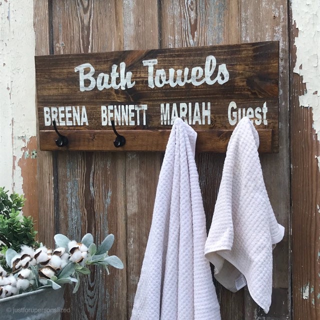 Towel Rack, Rustic Decor Bathroom, Towel Hooks, Bathroom Decor, Lake