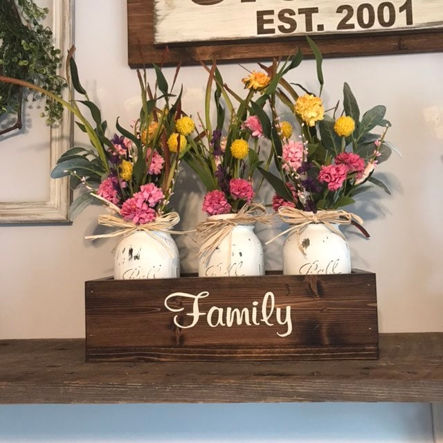 Artificial Flowers Country Decor Centerpiece Coffee Table Accents
