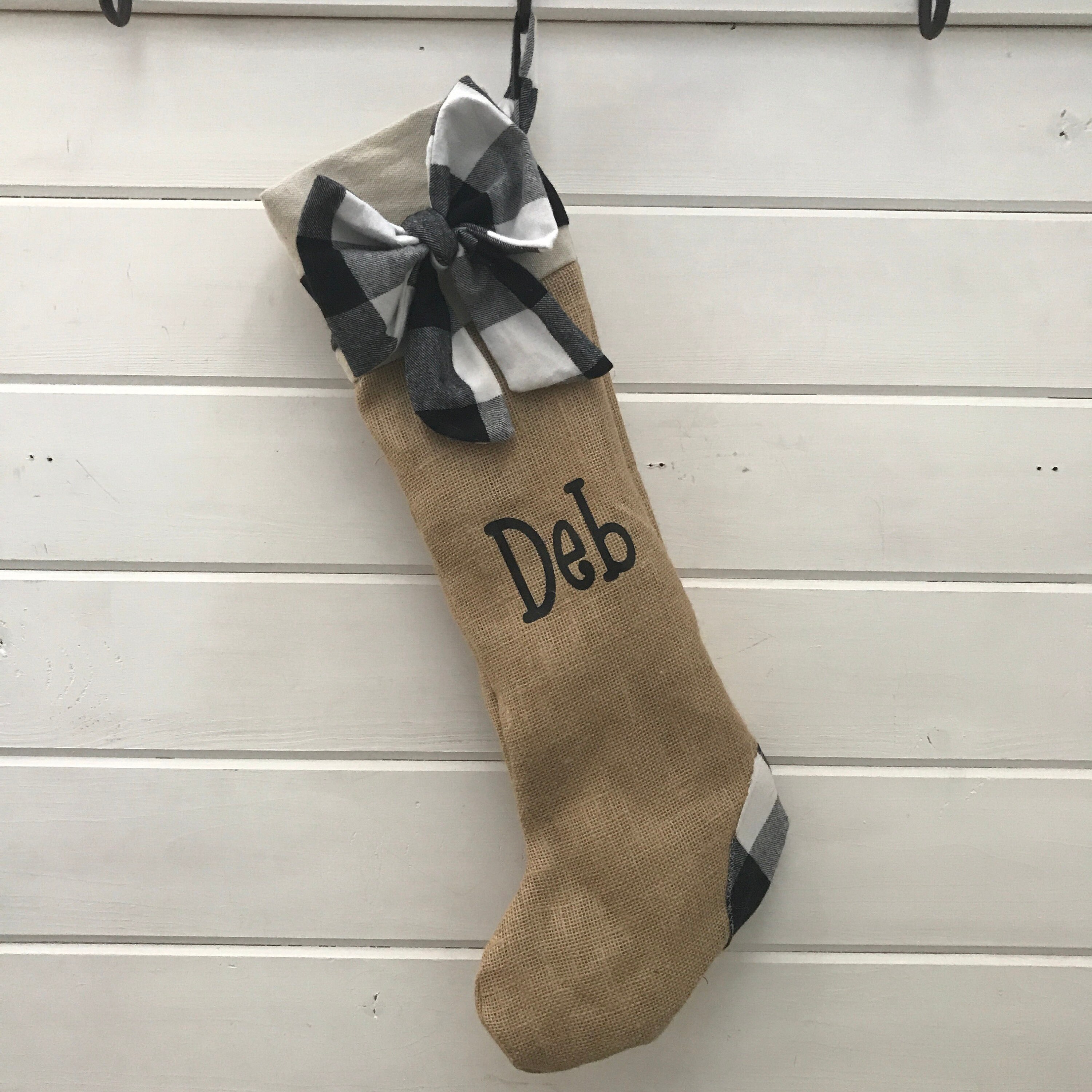 Buffalo Check Holiday Decor Christmas Stockings ...