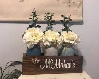 Wedding Gift For Couple Personalized, Unique Couple Gift, Sign Box, Gift for Bride Couple Last Name and Wedding Date