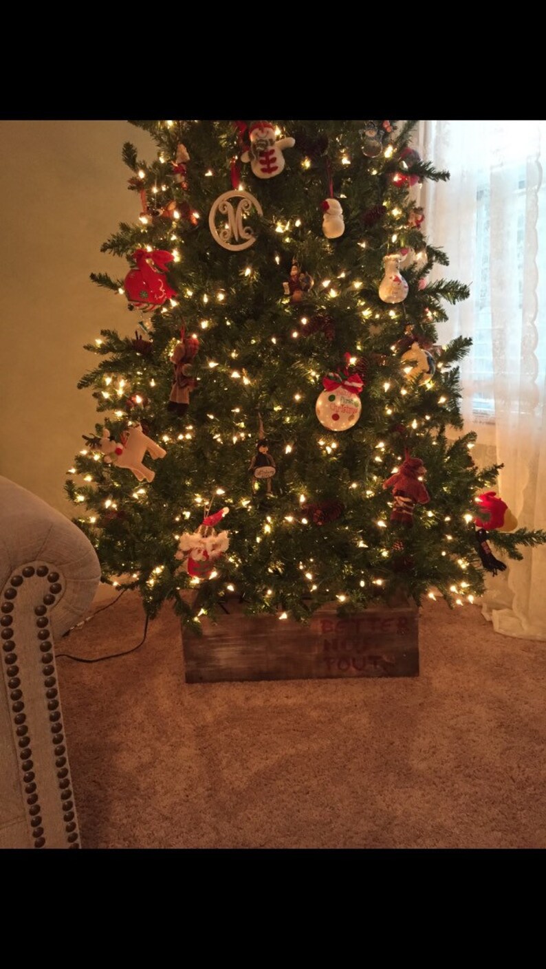 Christmas Tree Skirt Personalized Christmas Tree Skirt Etsy