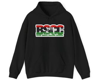 BSGC flag logo Hoodie | Black Singles Choosing Carnival design